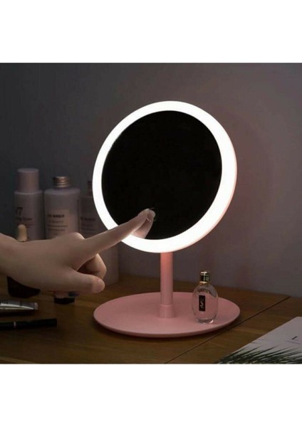 LED Işıklı Dokunmatik Makyaj Aynası, Kullanışlı ve Şık Tasarım
