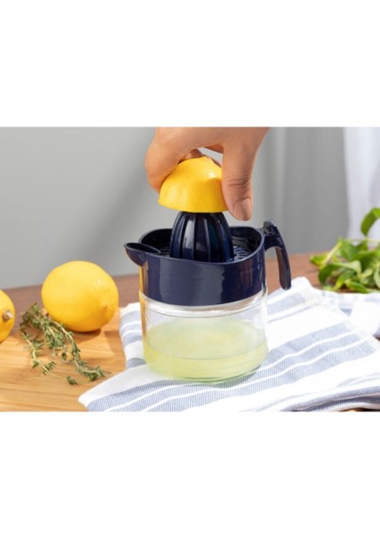 Limon Sıkacağı Cam 300 ml Lacivert, Şık ve Kullanışlı Mutfak Gereci fiyatları