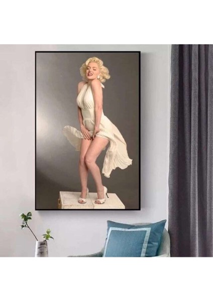 Renkli Marilyn Monroe Kanvas Tablo, Şık ve Dekoratif Duvar Sanatı modelleri