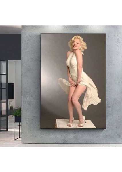 Renkli Marilyn Monroe Kanvas Tablo, Şık ve Dekoratif Duvar Sanatı fırsatları
