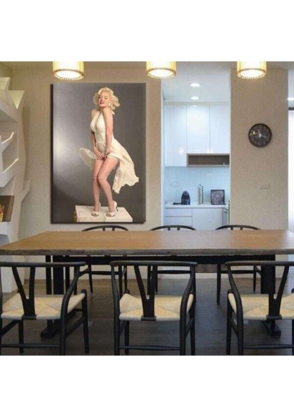 Renkli Marilyn Monroe Kanvas Tablo, Şık ve Dekoratif Duvar Sanatı indirimleri