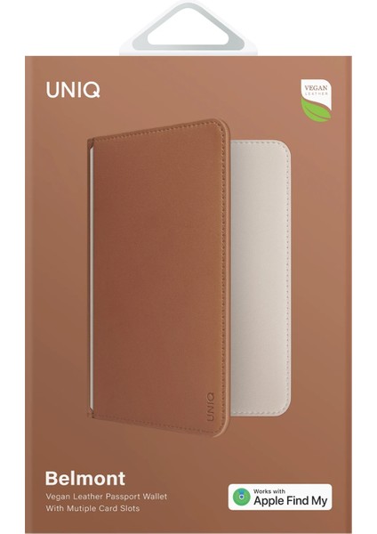 Pasaport Cüzdanı Takip Cihazı (Bul Özelliği) ve Rfıd-Block Teknolojisi Vegan Deri Mıknatıslı Bölme indirimleri