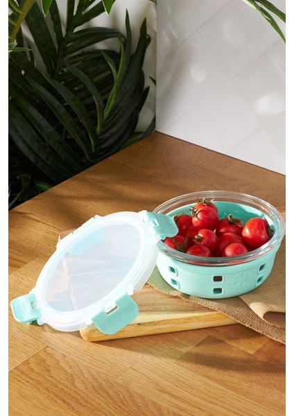 Yeşil 400 ml Saklama Kabı, Pratik ve Şık Mutfak Gereciği fiyatları