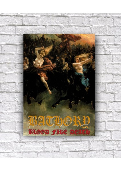 Renkli Metal Poster Müzik Temalı Dekor Tablo 19X28 cm