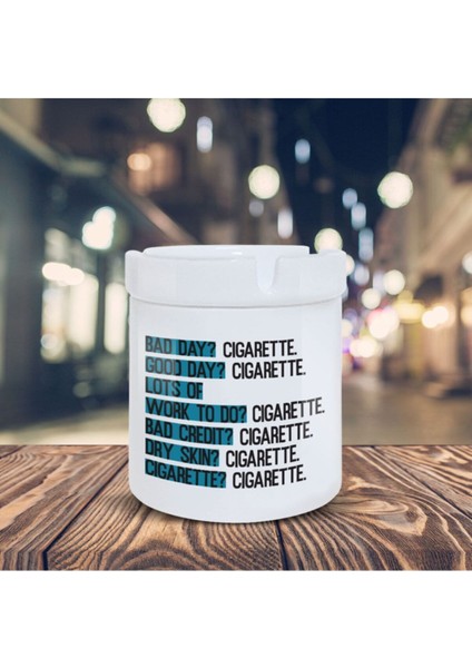 Duygulara Göre Tercih Edilen Renkli Küllük, Şık ve Kullanışlı Tasarım