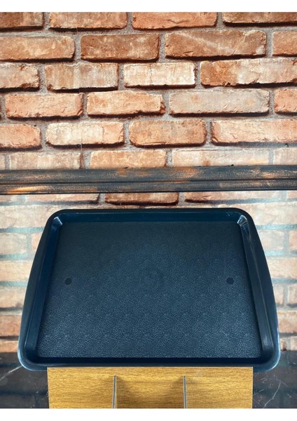 10 Adet Siyah 20X30 cm Servis ve Sunum Tepsisi, Küçük Boy fiyatları