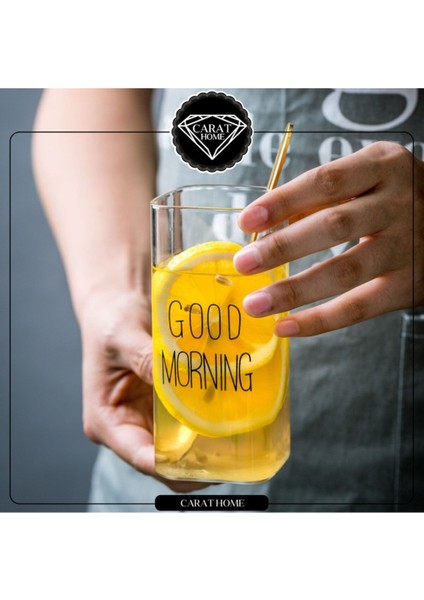 4'lü Kare Cam Bardak Seti, 500ML ve 250ML, Şık ve Dayanıklı Tasarım modelleri