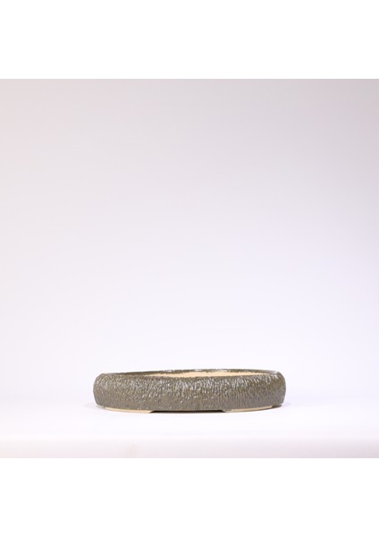 Oval Bonsai Saksısı No.71-Sırlı (29 Cm)