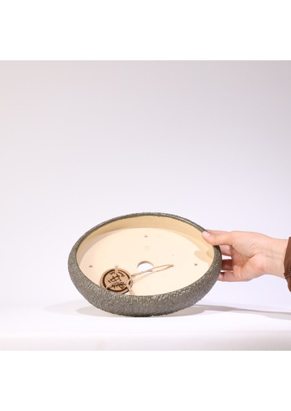 Oval Bonsai Saksısı No.71-Sırlı (29 Cm) fiyatları