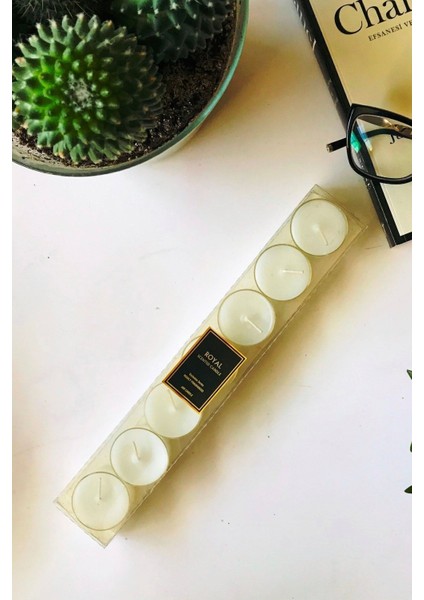 Aromatik Patchouli 7'li Tealight Mum Seti, Ferah ve Sıcak Atmosfer Yaratır