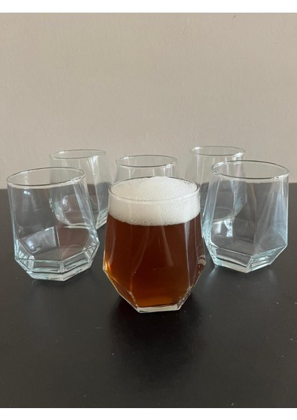 Beyaz 6'lı Şeffaf Su ve Meşrubat Bardağı Seti fiyatları