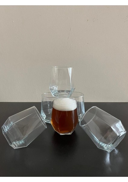 Beyaz 6'lı Şeffaf Su ve Meşrubat Bardağı Seti modelleri