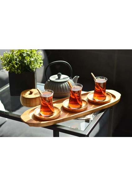 Kahverengi Dikdörtgen Tepsi, Şık ve Kullanışlı Ev Dekorasyon Ürünü fiyatları