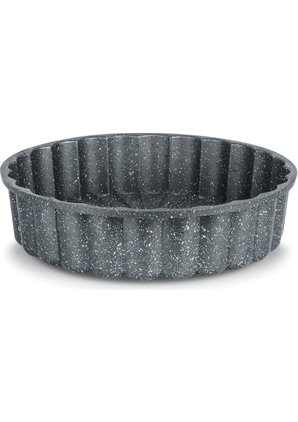 Gri Granit Kaplama 26 cm Dilimli Tart Kek Kalıbı, Dayanıklı ve Şık Tasarım fiyatları