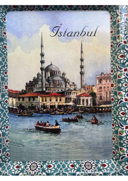 Yeşil Metal Tepsi 25X16, Sağlam, Renk Atmayan, Çizilmez, Sunum ve Self Servis Için fiyatları