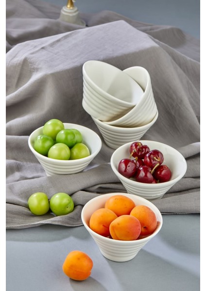 Şık 6'lı 10 cm Özel Tasarım Pramit Servis Sunum Seti indirimleri