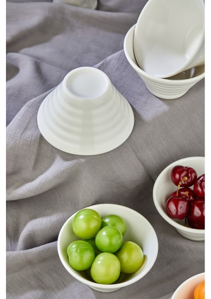 Şık 6'lı 10 cm Özel Tasarım Pramit Servis Sunum Seti