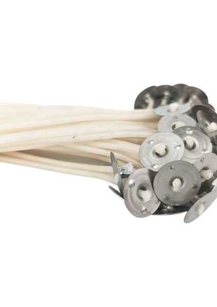 Kalın 1,6 mm Fitil, 10 Cm, 100 Adet, Parafinli, Beyaz, Yüksek Kalitede Mum Fitili fiyatları