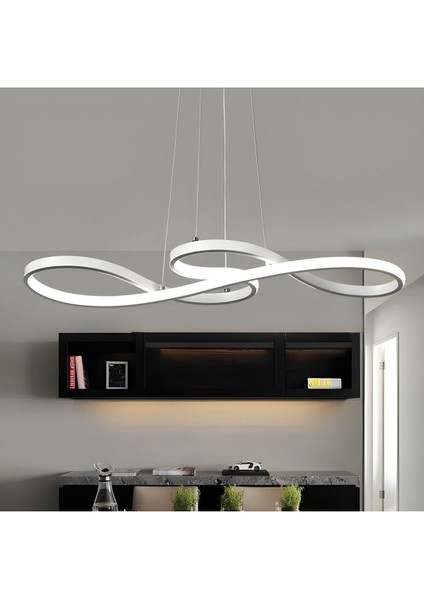 3 Renk Kumandalı Dimmerli Gümüş Ledli Avize ve Yol Işık Seti fiyatları