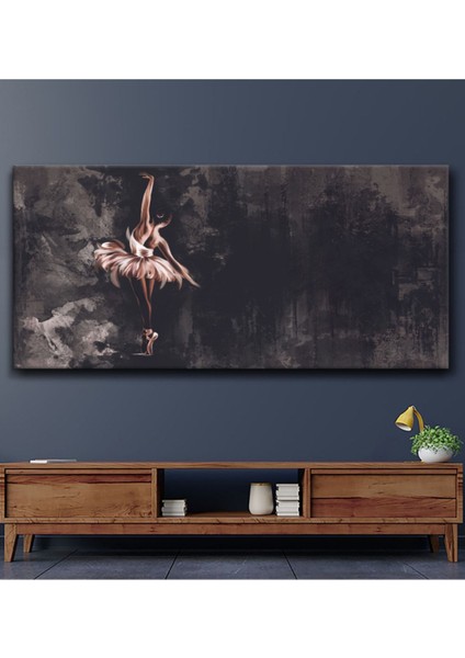 Renkli Soyut Balerin Rüya Kanvas Tablo, Şık ve Modern Dekorasyon Için Idealdir