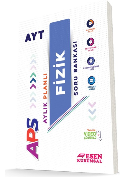 Esen 2026 Ayt Fizik Aps Aylık Planlı Soru Bankası