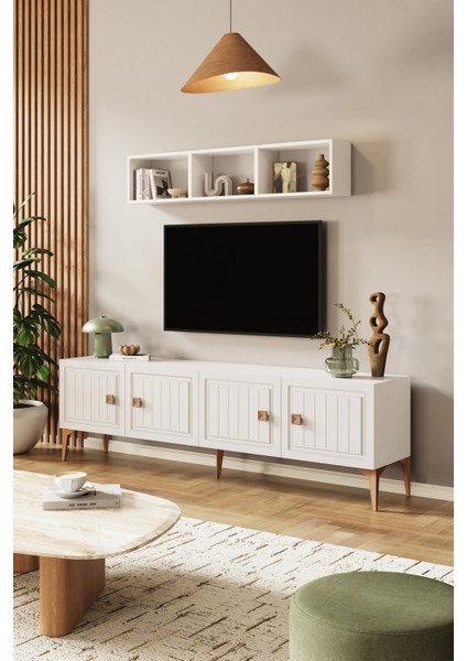 %100 Mdf Tv Ünitesi Raflı Tv Sehpası indirimleri