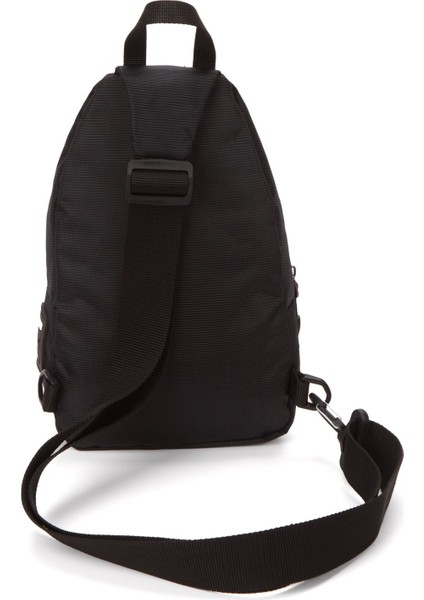 Erkek Kumaş USB Kulaklık Çıkışlı Bodybag Göğüs ve Omuz Çantası NEW172 - Siyah - Beyaz indirimleri