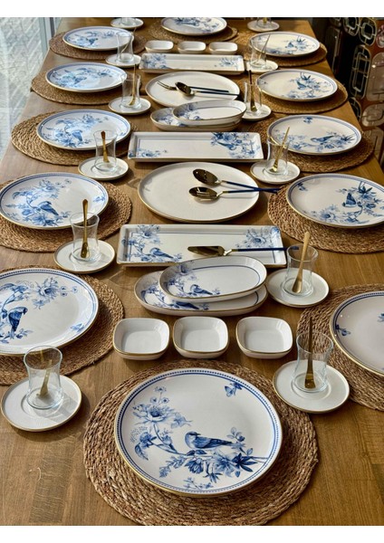 Kahvaltı Takımı Grandala 80 Parça 12 Kişilik