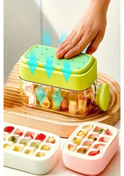 2'li Basmalı Yeni Nesilbuz Kalıbı Pipetli Su Şişesi Bölmeli Hazneli Buz Küpü 800 ml 500 ml fiyatları