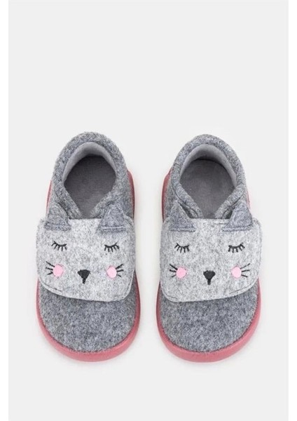 Kız Çocuk Homie Miau Ev Ayakkabısı Rasberry W10327-133 fırsatları