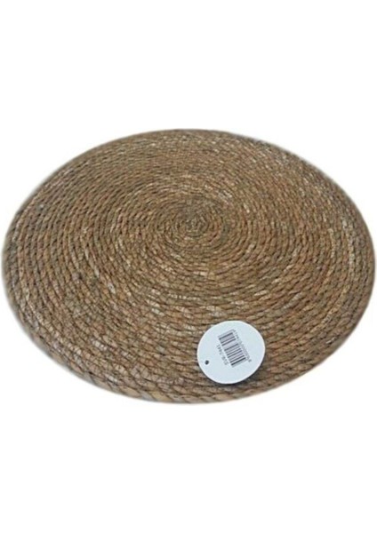 Bej Bambu Hasır Servis Supla 35 cm 6'lı Set fiyatları