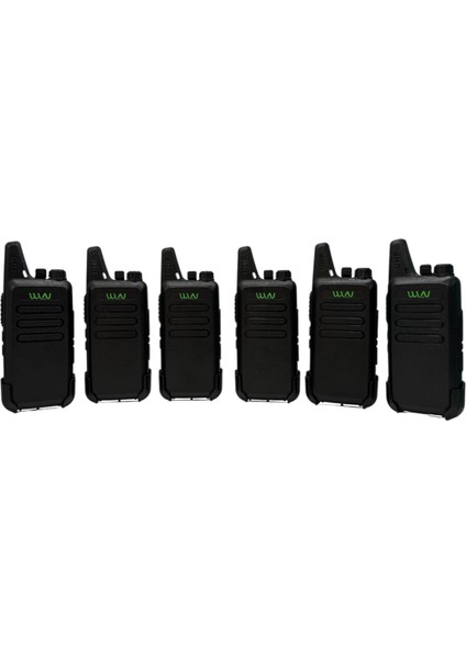 El Telsizi KDC1T 6'lı Full Paket Kulaklık Hediyeli