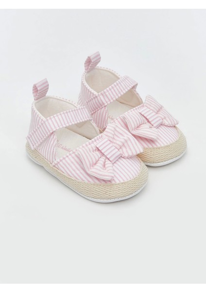 Lcw Steps Pembe Cırt Cırtlı Kız Bebek Yürüme Öncesi Ayakkabısı