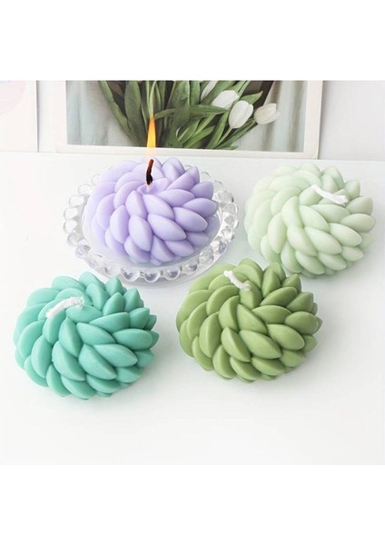 Beyaz Çiçek Mum, Sabun ve Kokulutaş Silikon Kalıp Seti fiyatları