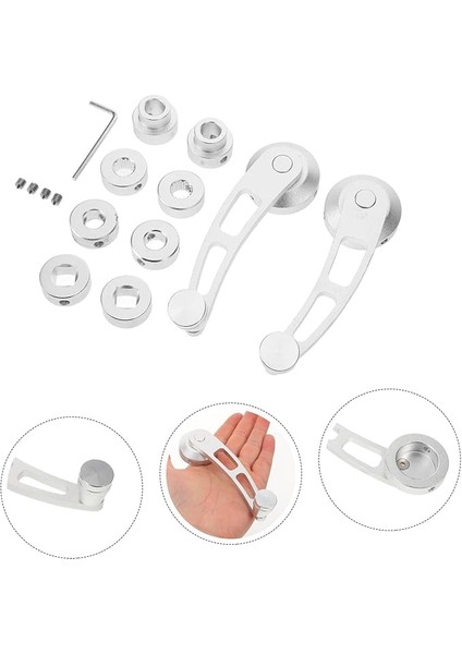 Nostaljik Cam Açma Kolu 1 Set Pencere Kolu Modifikasyon Alüminyum Pencere Kolu Araç Penceresi Aksesuarı Iç Mekan Araç Pencere Kolu Pencere Kolu Pencere Kolu fiyatları