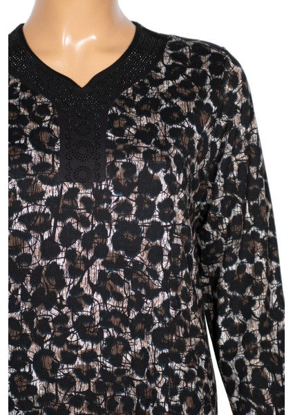 Hesna Kadın Demet Büyük Beden Kuplu Boydan Petrol Elbise D83 fiyatları