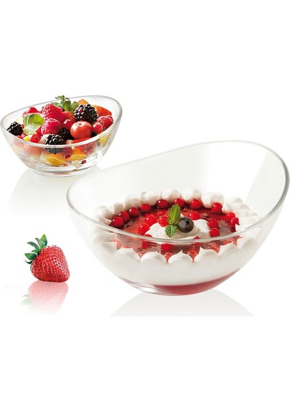 Turuncu 13 cm Cam Kase, Şık ve Dayanıklı, Evinize Renk Katın