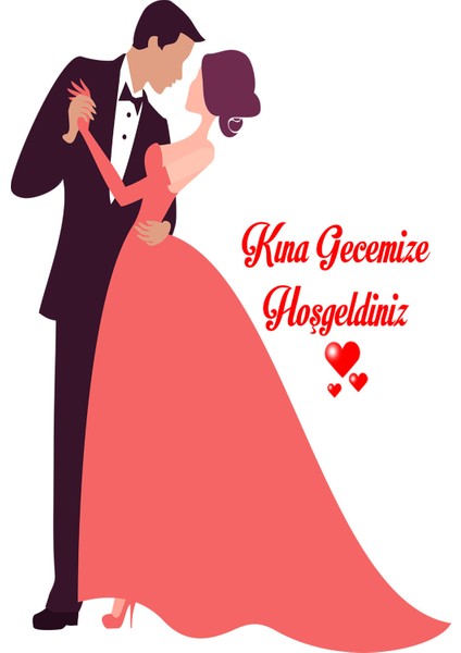 Gelin Kınası Magnet Büyük Boy 6,5x9,5 cm 16 Adet Gelecek modelleri