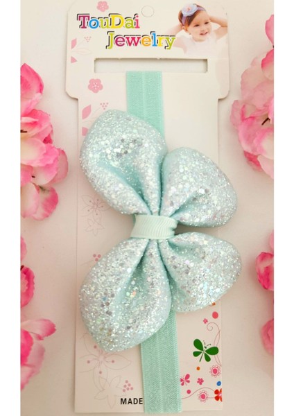 Simli Kurdele Desenli Bebek ve Kız Çocuk Saç Bandı fiyatları