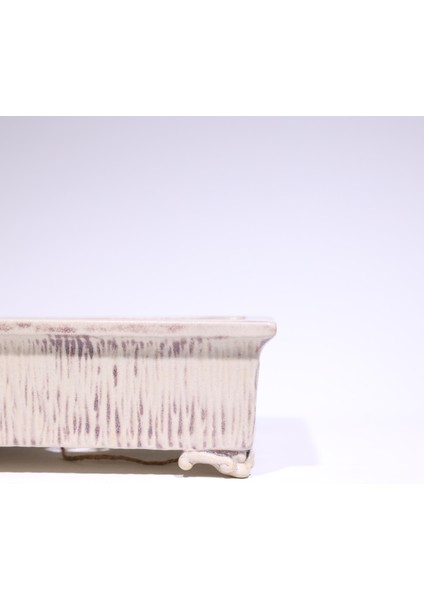 Köşeli Bonsai Saksısı No.6-Sırlı (24CM) modelleri