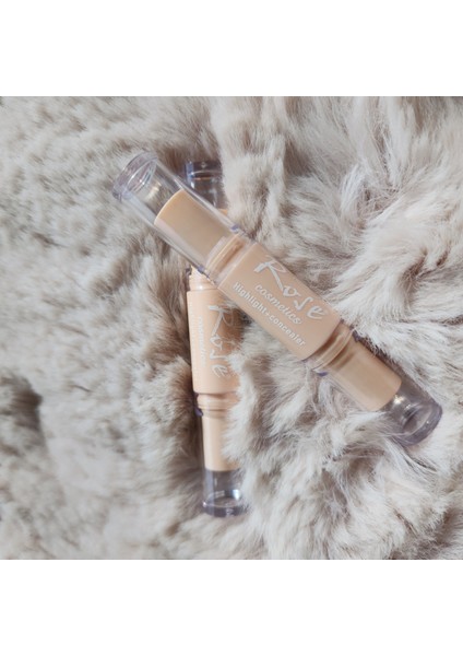 Sudedi Home Rose Cosmetics Çift Taraflı Highlighter ve Kapatıcı Stick fırsatları