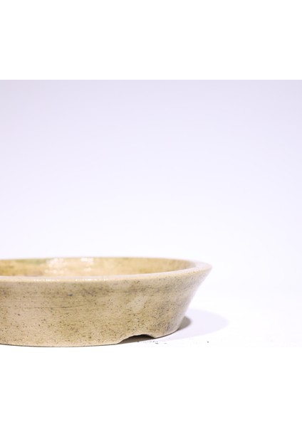 Yuvarlak Bonsai Saksısı No.44-Sırlı (18 Cm) modelleri