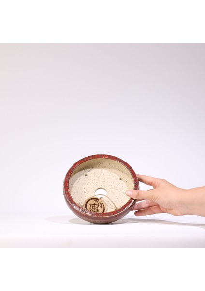Yuvarlak Bonsai Saksısı No.43-Sırlı (17.5 Cm) fiyatları
