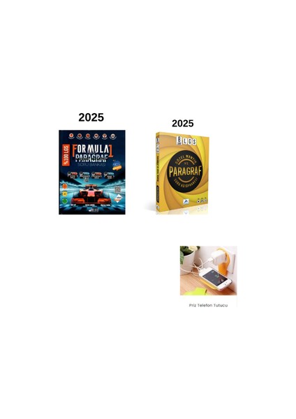8. Sınıf Formula Paragraf ve Paraf Yayınları Sözel Mantık ve Paragraf Seti Priz Tutuculu