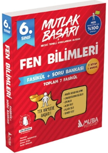 Muba Yayınları 6. Sınıf Fen Bilimleri Fasikül Soru Bankası