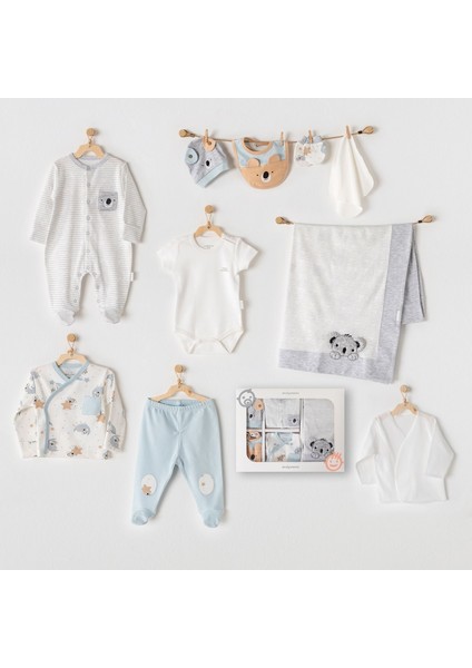 Andywawa AC25291 Koala 10 Parça Hastane Çıkışı Grey Melange