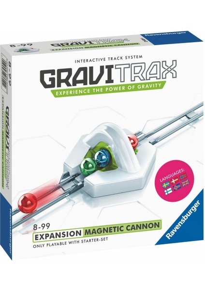 276080 Gravitrax Magnetic Cannon - Parkur Geliştirme Ek Paket
