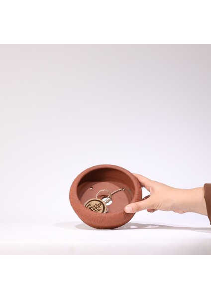 Yuvarlak Bonsai Saksısı No.61-Sırlı (13 Cm) fiyatları