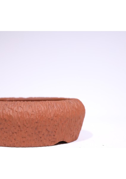 Yuvarlak Bonsai Saksısı No.61-Sırlı (13 Cm) modelleri