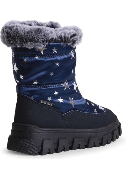 Çocuk Aly Fermuarlı Kar Botu Blue BUCK1148L modelleri